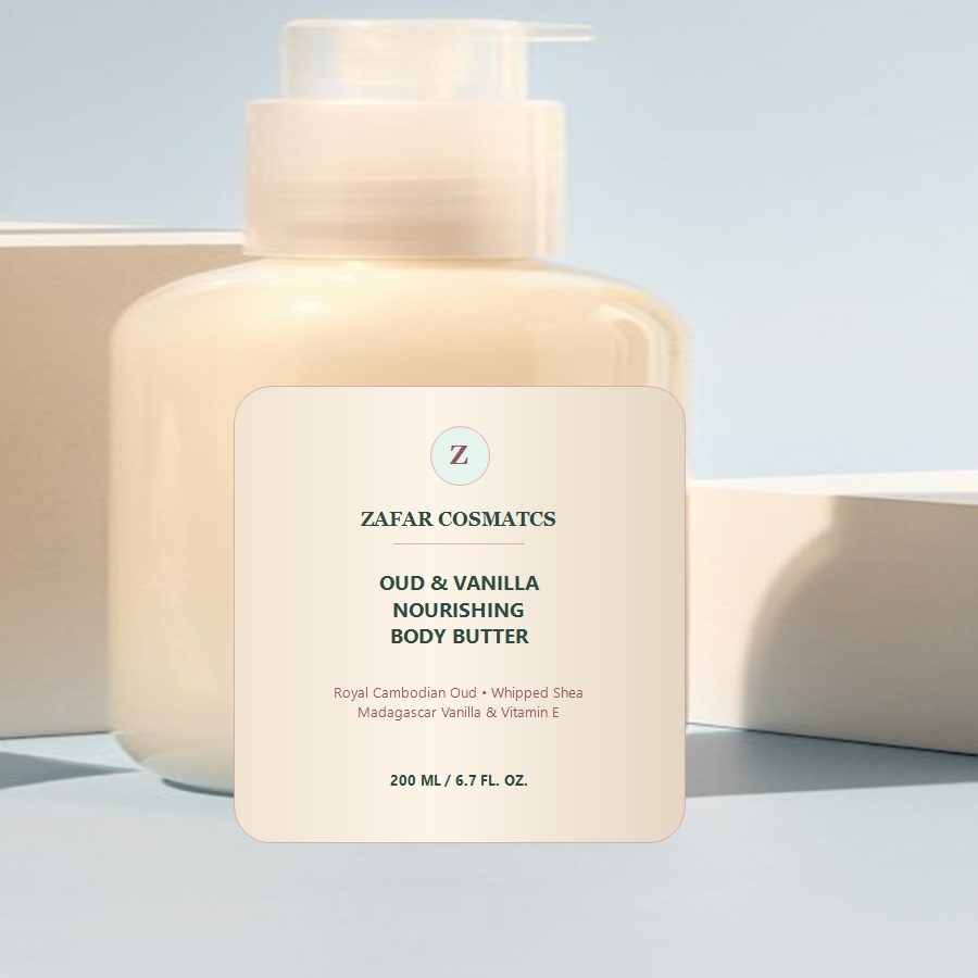 Oud & Vanilla Nourishing Body Butter - SAR 110
